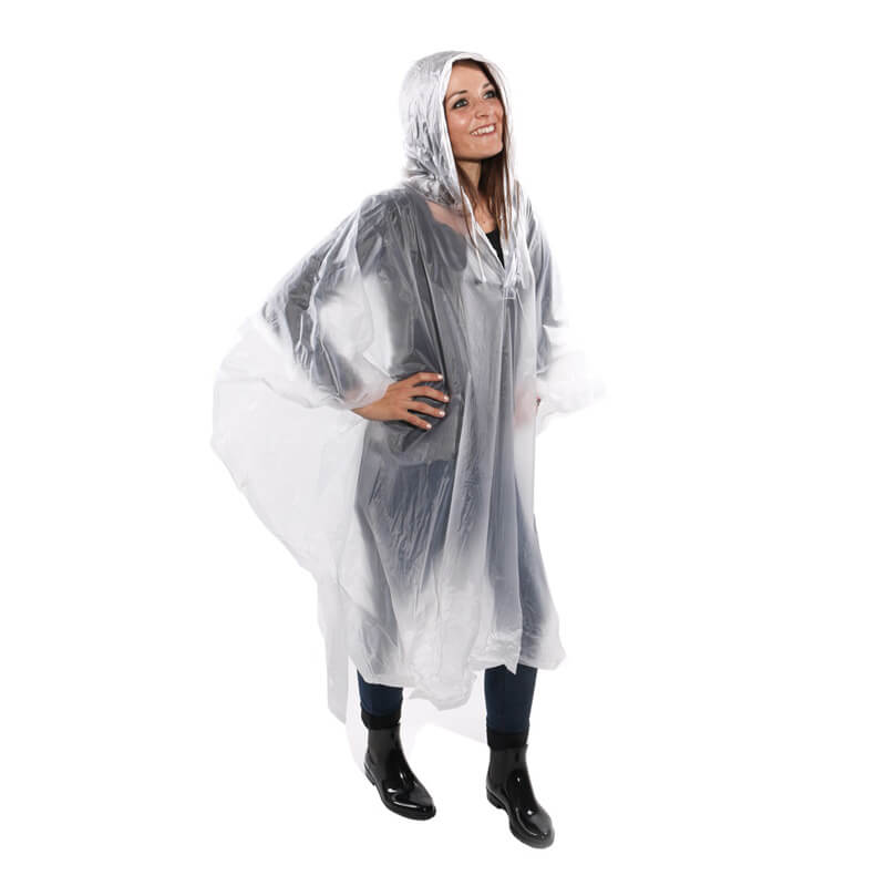 Mehrweg-Regenponchos