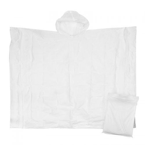 Bio Regenponcho aus pflanzlicher Stärke