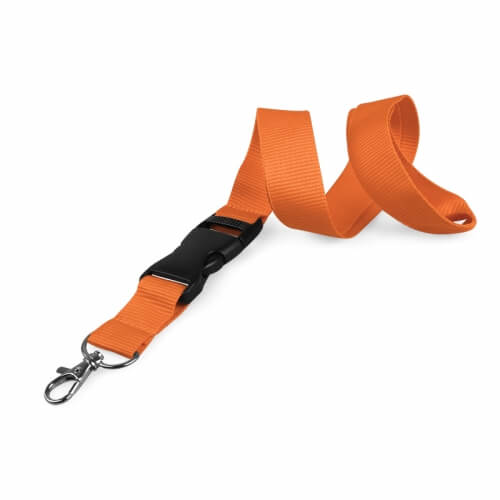 Polyester Lanyards 25 mm Bandbreite mit Steckschnalle