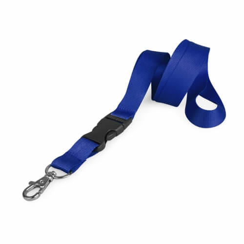 Polyester Lanyards 20 mm Bandbreite mit Steckschnalle