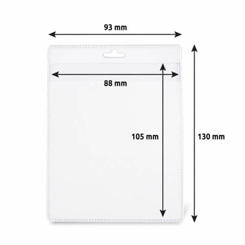 Ausweishüllen - A7 hoch - Made in China