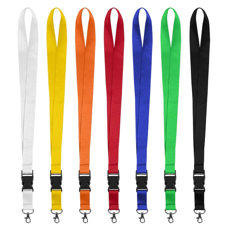 Polyester Lanyards 25 mm Bandbreite mit Steckschnalle