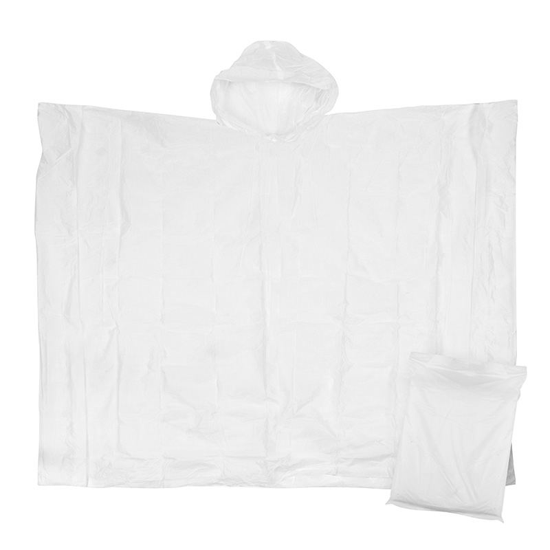 Bio Regenponcho aus pflanzlicher Stärke