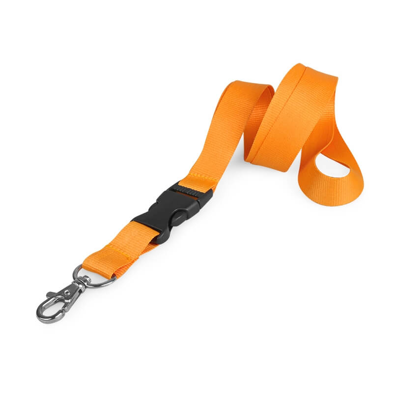 Polyester Lanyards 20 mm Bandbreite mit Steckschnalle