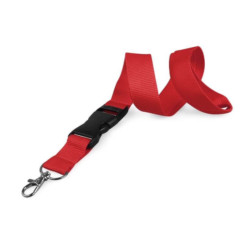 Polyester Lanyards 25 mm Bandbreite mit Steckschnalle