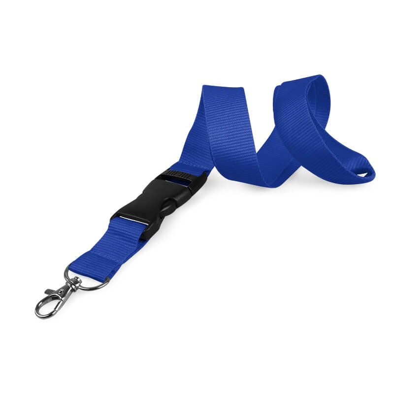 Polyester Lanyards 25 mm Bandbreite mit Steckschnalle