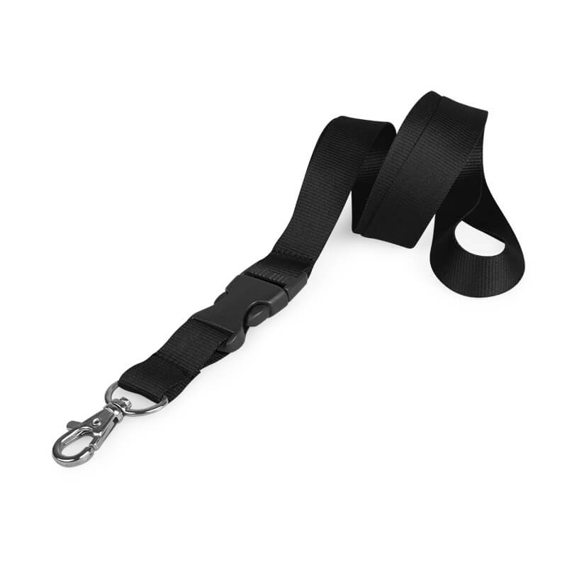 Polyester Lanyards 20 mm Bandbreite mit Steckschnalle
