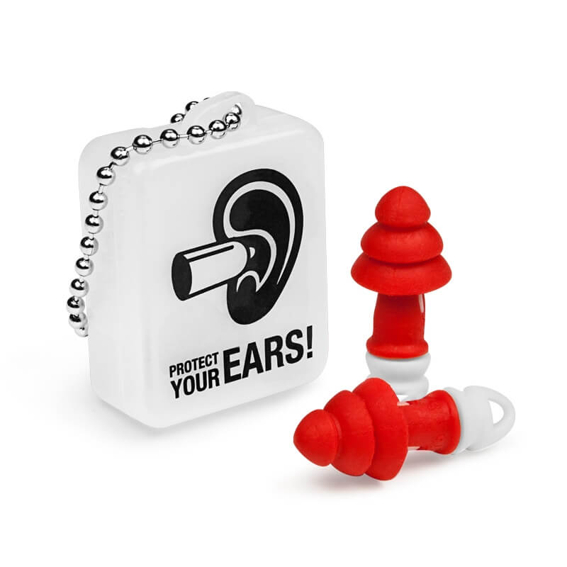 Merhweg Save Rave Ohrstöpsel in 1-farbig bedruckter Box