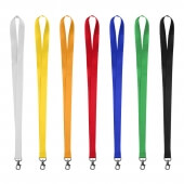 Polyester Lanyards 20 mm Bandbreite ohne Steckschnalle