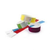 Tyvek-Kontrollarmband unbedruckt (25 mm breit)