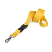 Polyester Lanyards 20 mm Bandbreite mit Steckschnalle