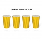 Mehrwegbecher 0,3l bedruckt 3/3 Druckfläche
