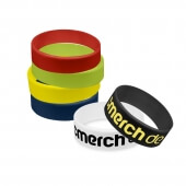 Silikonband 20 mm breit Bedruckt 1c